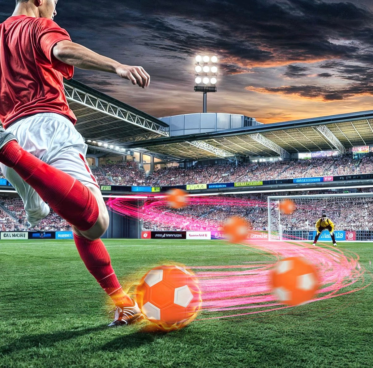 Curveball Football/Soccer Ball