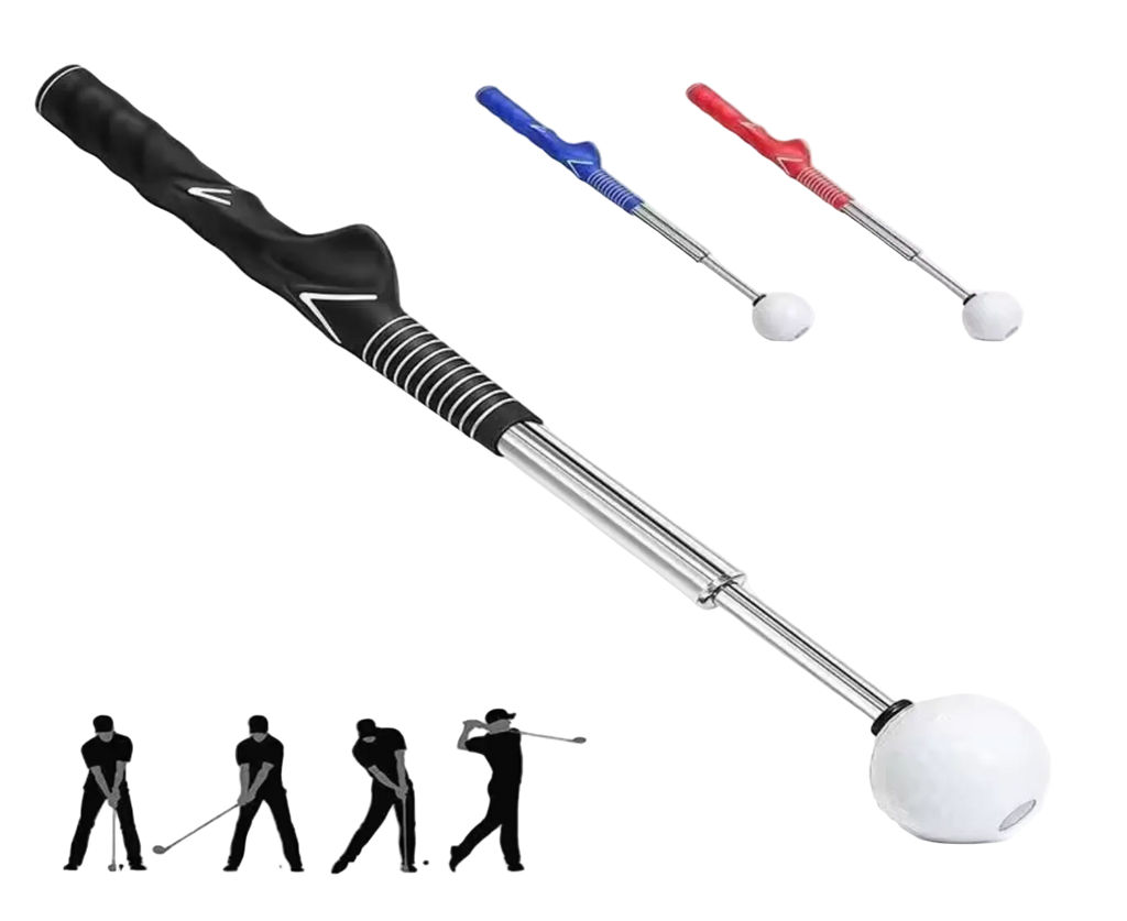 Golf Swing Trainer - Portable Indoor and Outdoor - Adjustable Golf Practice