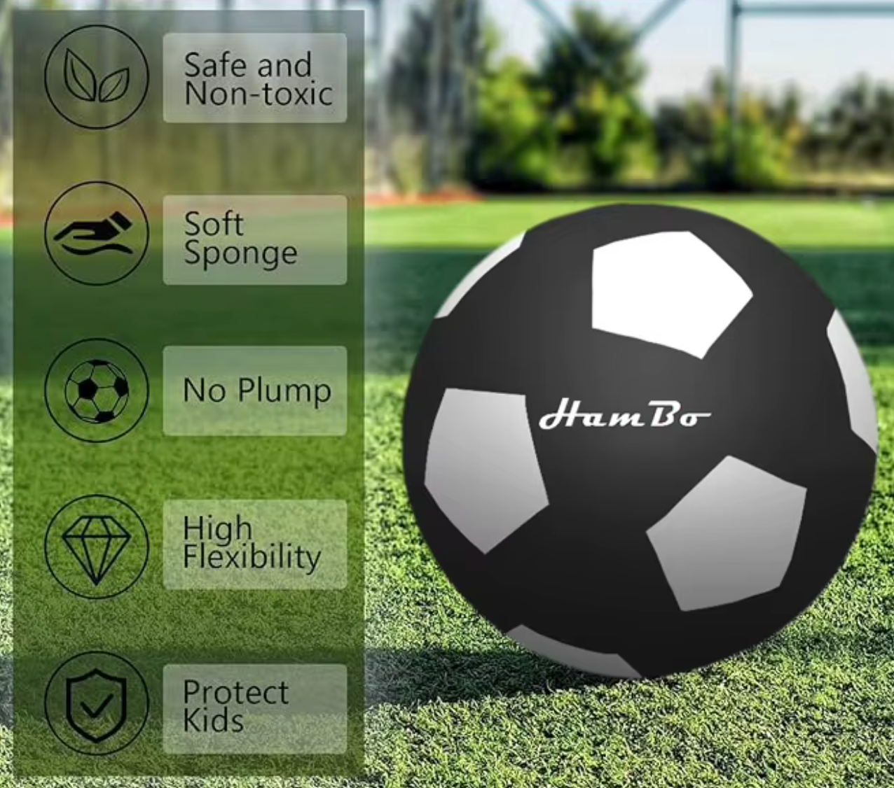 Silent Indoor Football - Yellow