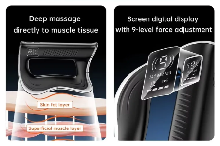 Smart Charging Vibrating Muscle Massager Fascia Knife for Muscle Soreness