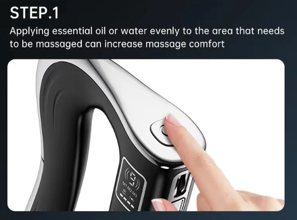 Smart Charging Vibrating Muscle Massager Fascia Knife for Muscle Soreness
