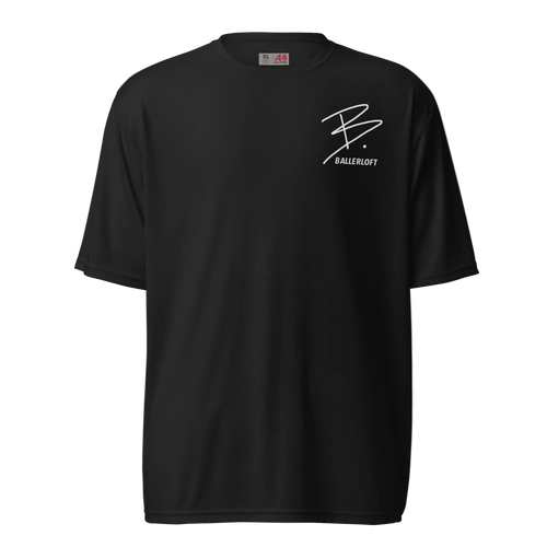 Ballerloft Athletic Performance T-Shirt Black