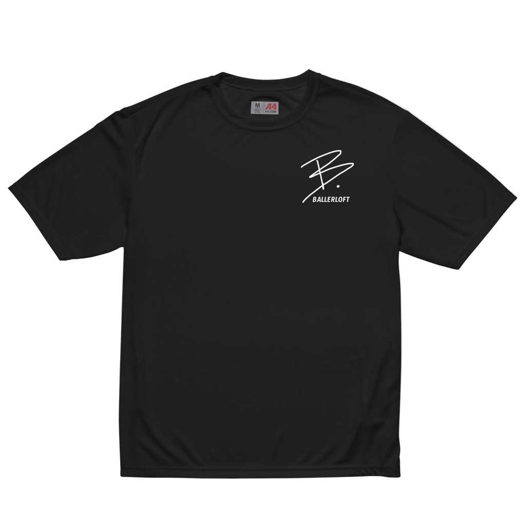 Ballerloft Athletic Performance T-Shirt Black