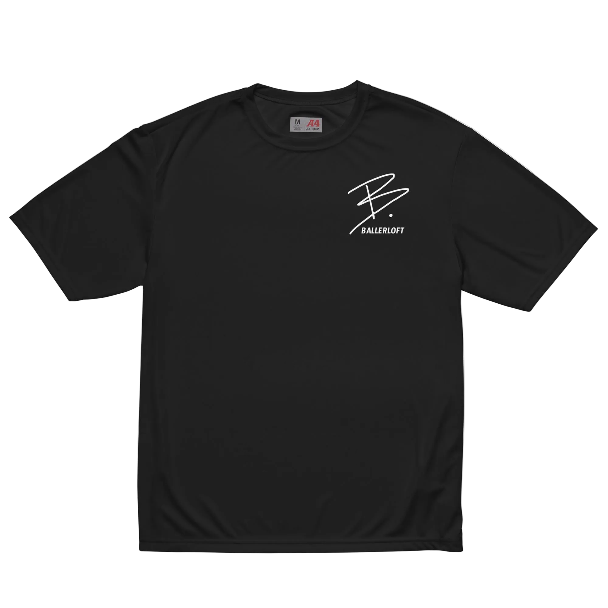 Ballerloft Athletic Performance T-Shirt Black